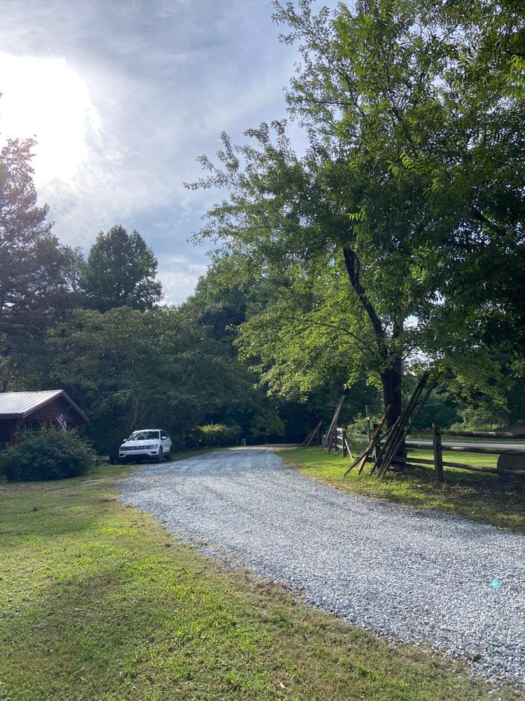 Our Roadbeds service ensures durable and stable foundations for driveways and private roads, using expert techniques to enhance strength and longevity, tailored specifically for residential needs while guaranteeing top-notch quality. for Upchurch Property Management in Vass, NC