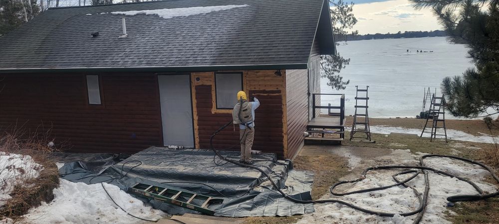 All Photos for 218 Painting & Log Restoration LLC in Britt, MN