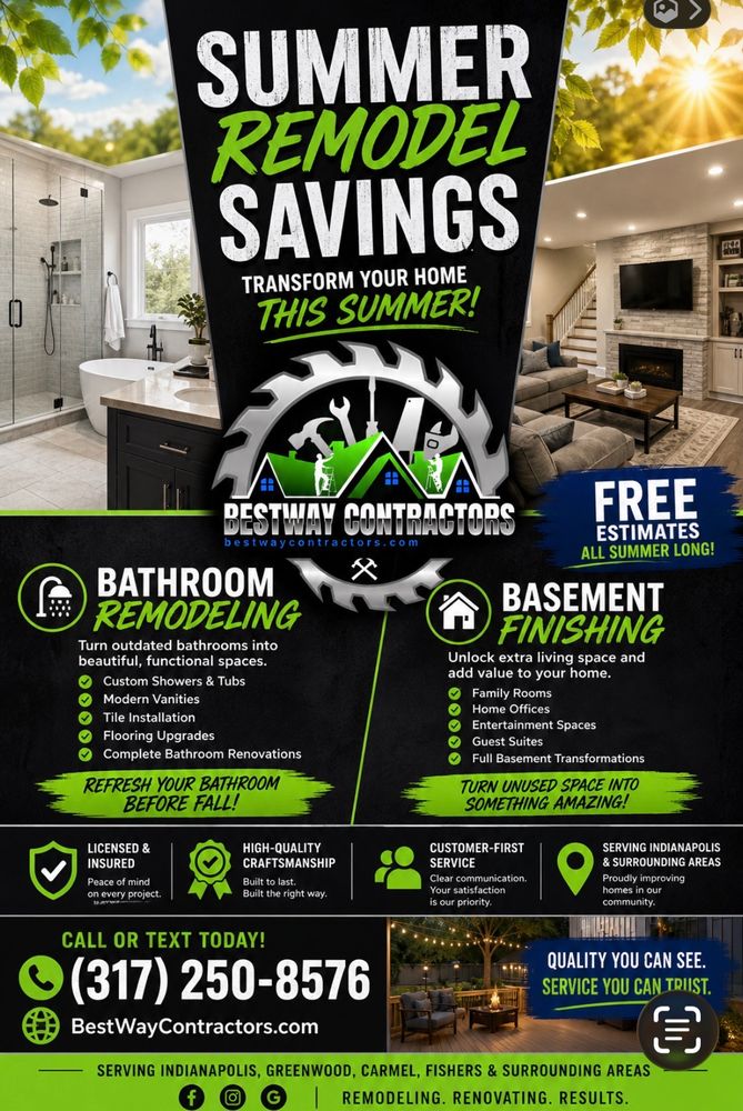 All Photos for Bestway Contractors LLC in Indianapolis, IN