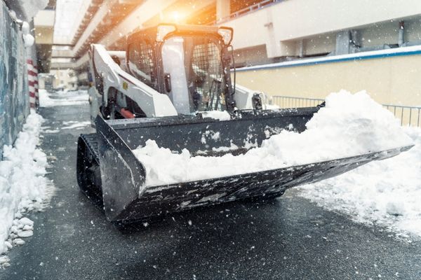 Our snow removal service offers efficient and reliable plowing near you, ensuring your driveway and walkways are clear during winter months for safe access to your home or business. for L&T Excavating in Topeka, KS