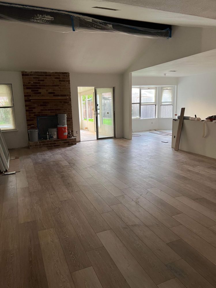 Flooring for L.P. Contractors in San Antonio, Texas