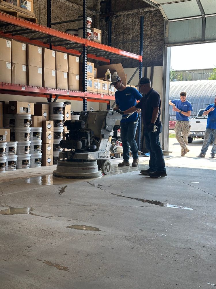 Polished Concrete  for Texas Curb N Borders in Houston, TX