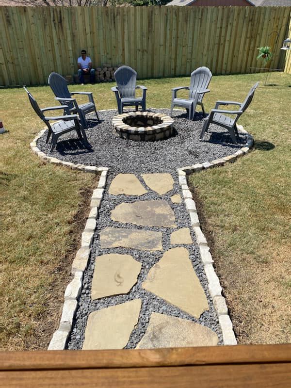 Transform your outdoor space with our expert Patio Design & Construction service, offering personalized designs and high-quality craftsmanship to create the perfect, durable haven for relaxation and entertainment in your backyard. for Bronco Masonry Inc. in Dallas, TX