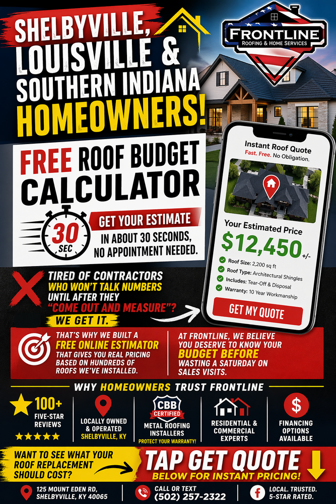 Other Services for Frontline Roofing & Home Services in Shelbyville, KY