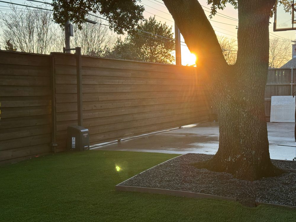 Turf & Landscaping for Walker Custom Exteriors in Dallas, TX