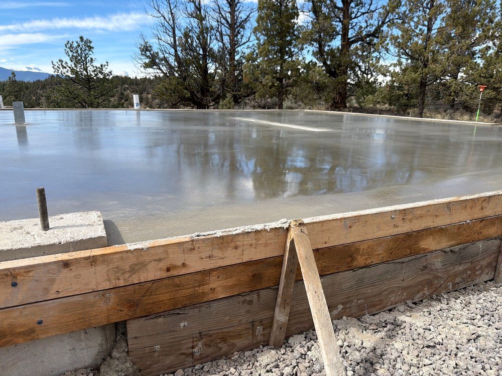 Foundation for TJR Concrete and Construction in Bend, OR