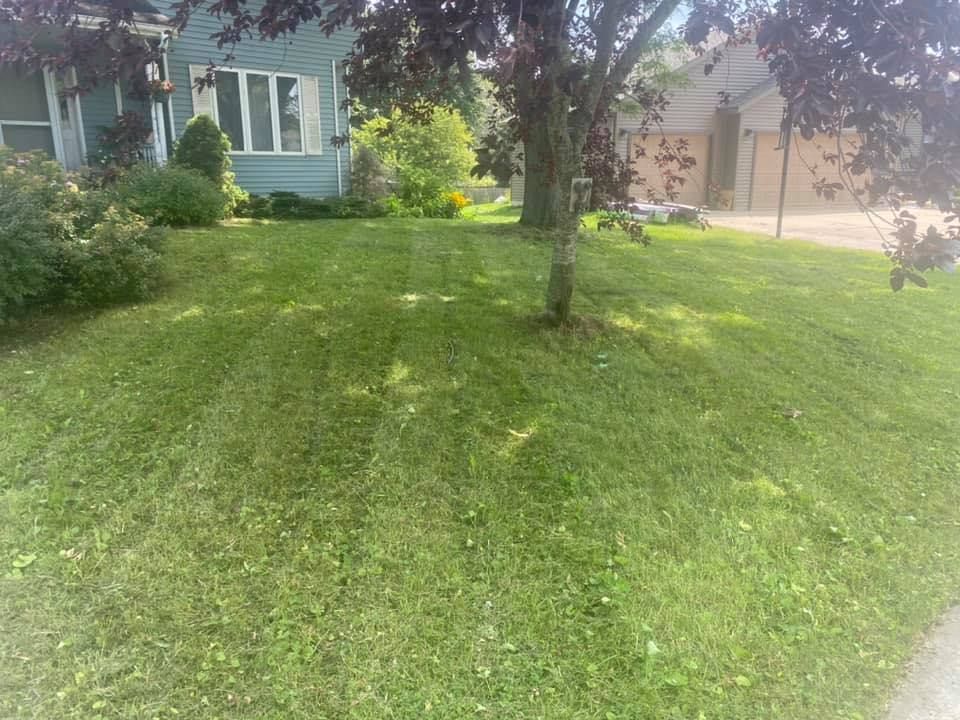 Mowing for C&J Landscaping and Renovation in Madison, WI