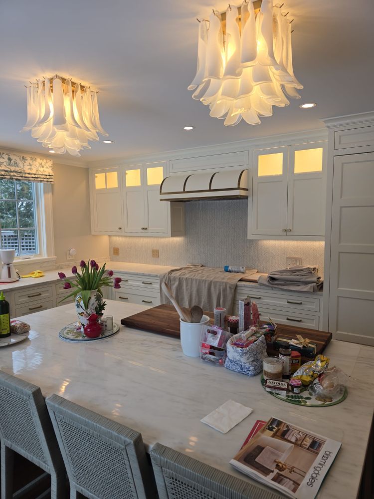 Lighting Installs for Joe Medeiros Electrical in Weston, MA