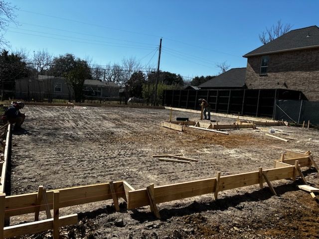 Our Grading service ensures your property has a stable and well-leveled foundation, enhancing drainage and preparing the site perfectly for any concrete work or landscaping improvements you envision. for Maldonado's Concrete Construction in Dallas, TX