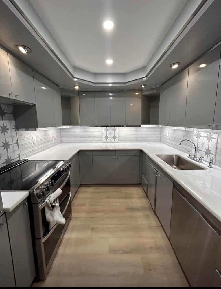 Transform your space with our kitchen and cabinet refinishing service, offering homeowners a cost-effective solution to update their cabinets with expert craftsmanship and high-quality finishes for a refreshed, modern look. for Coastal Matters Painting & Home Improvement in Clearwater, Florida