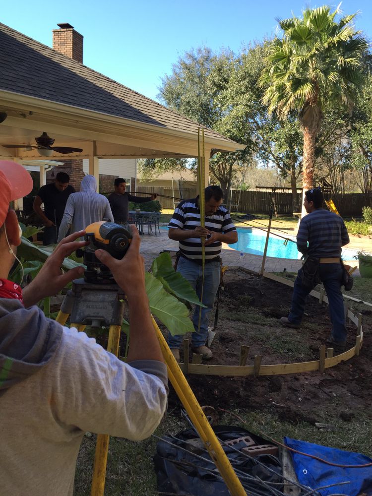 Patios for Texas Curb N Borders in Houston, TX