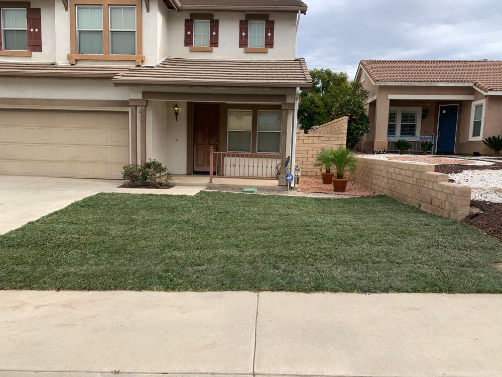 Sod Installations for Aidan Jade Landscaping in Riverside County, CA