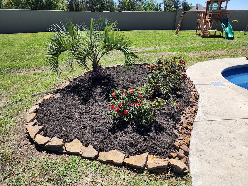 Landscaping for Bruno's Professional Lawn's & Landscape in Beaumont, Texas