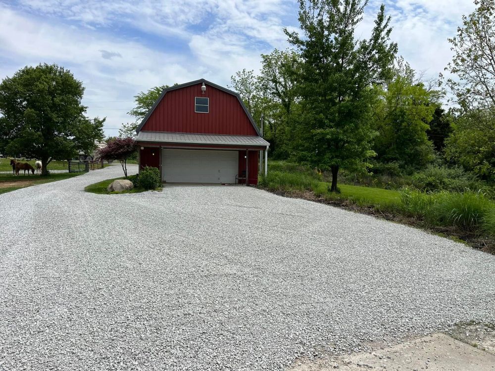 Excavating for KW Earthworks in Connersville, IN