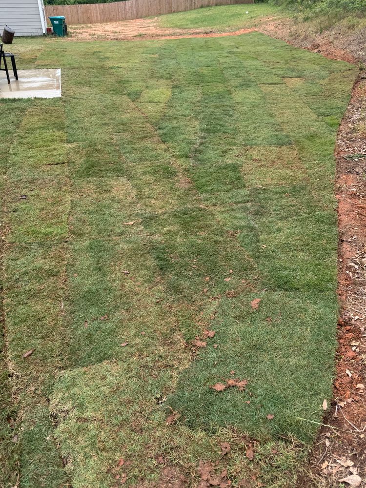 All Photos for Deeply Rooted Lawns – Hydroseeding & Sod Installation Services in Winder, GA