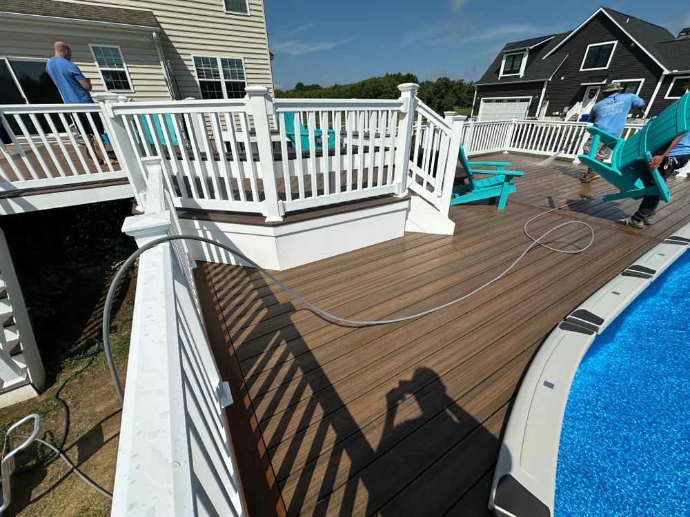 Pauline deck for Thomas J. Gorman Construction in Middletown, DE