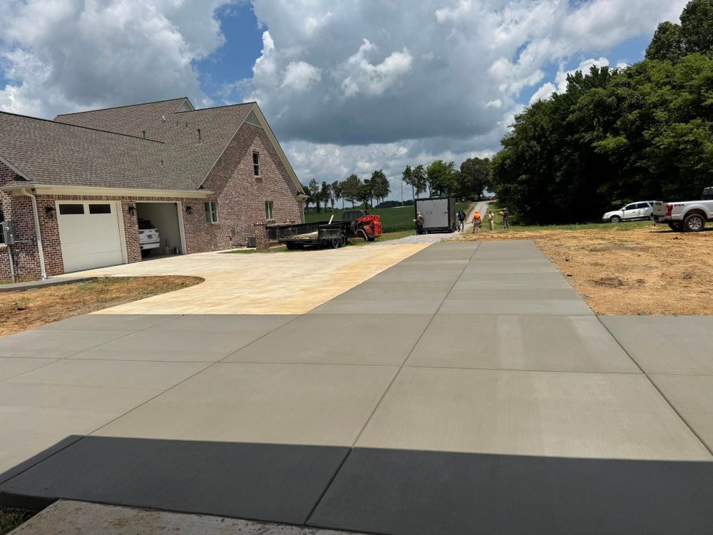 Residential Concrete for Ramsey Concrete Construction in Covington, TN