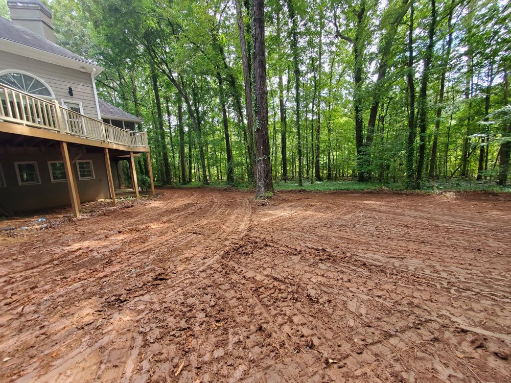 Grading / Land Clearing for Zambrana Landscaping in Cobb County, GA