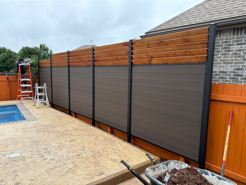 Fencing for HDR Construction in New Braunfels, TX