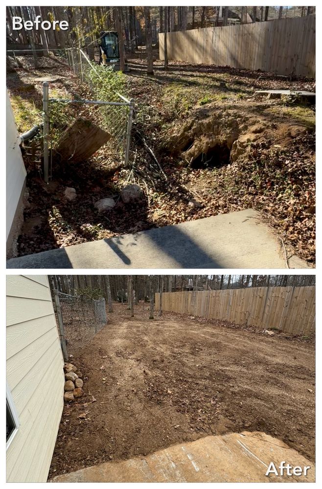 Brush Cutting and Removal for Fayette Property Solutions in Fayetteville, GA