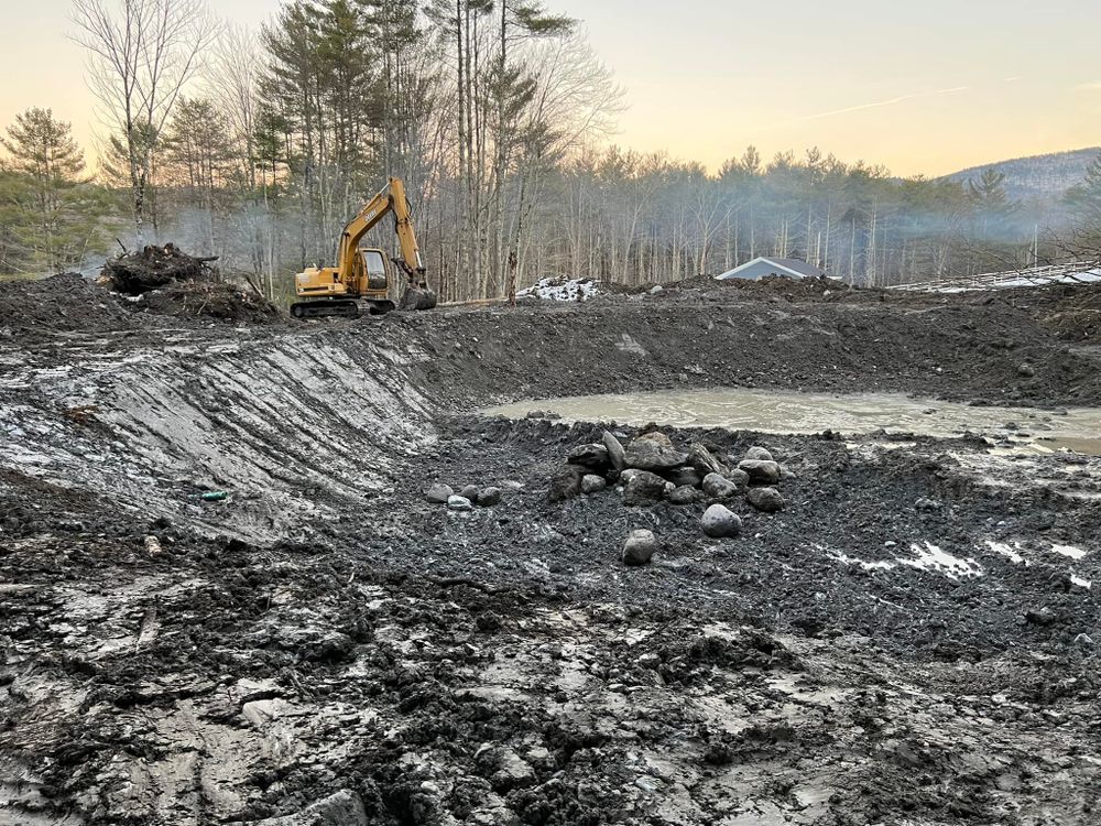 Our Site Preparation service ensures your project starts on solid ground by expertly clearing, leveling, and grading land, readying it for construction with precision and attention to environmental considerations. for Forever Green Landscaping & Excavation in Poultney, VT