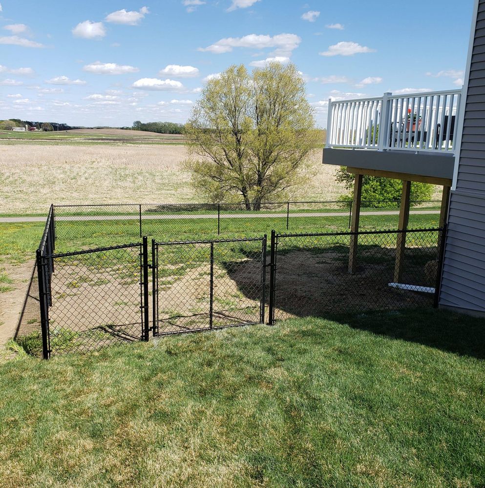 Chainlink Fences for 321 Fence Inc. in Faribault, MN