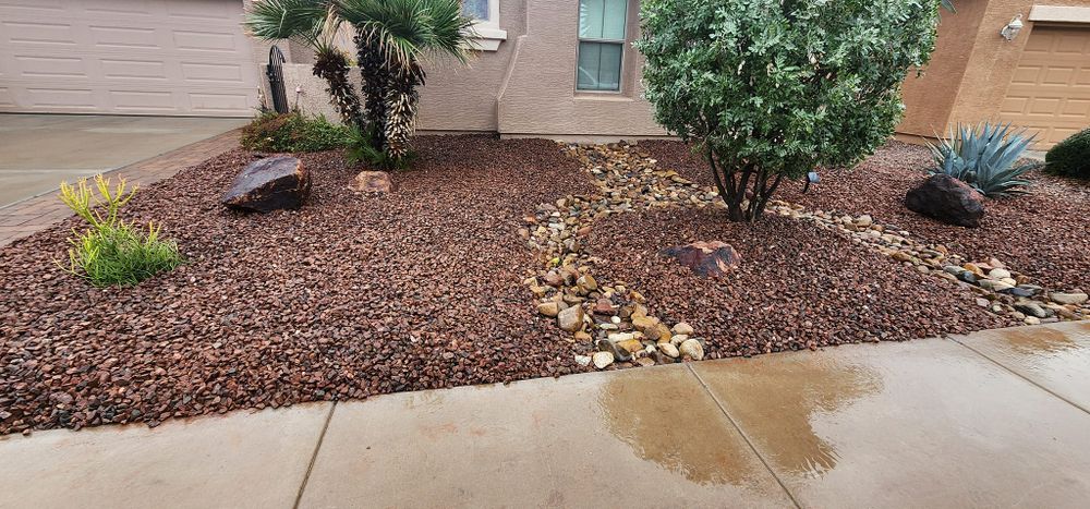 Hardscaping for Sunrise Landscape in Maricopa, AZ