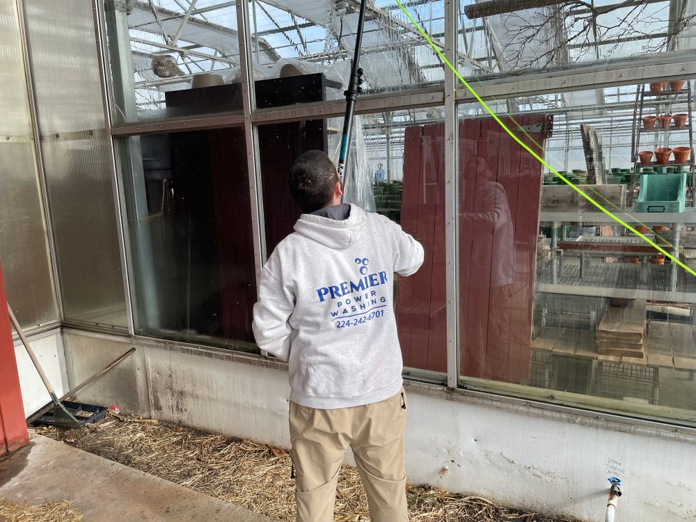 Window Washing for Premier Partners, LLC. in Volo, IL