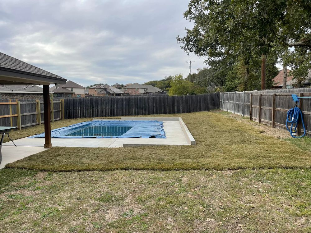 Transform your lawn with our professional sod install service, providing fresh, healthy grass for an instantly lush landscape. Enjoy expert installation and a thriving yard that enhances your home's curb appeal. for CrossCut in Kempner, TX