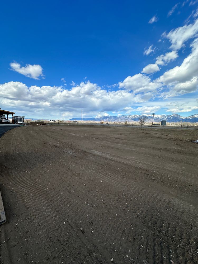 Dirt Work for R&H Homes in Bozeman, MT