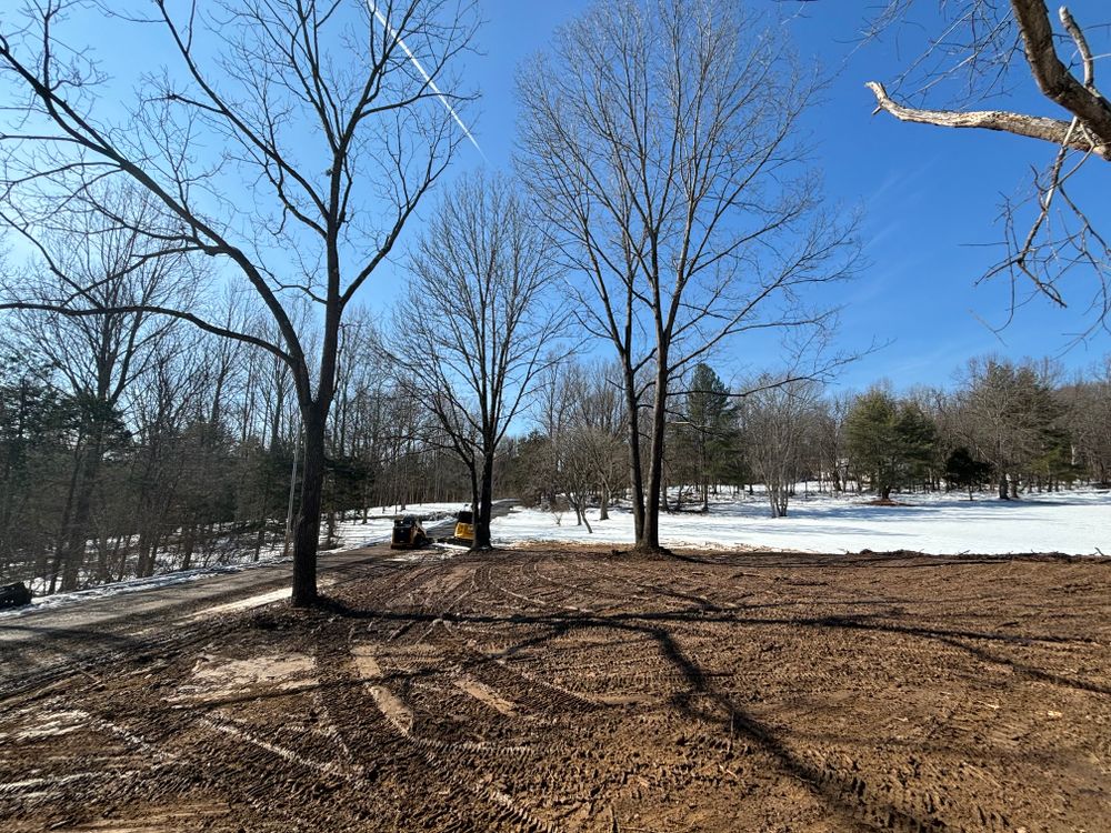 Grading for Schrock’s Land Management in Northern Virginia, Shenandoah Valley, VA