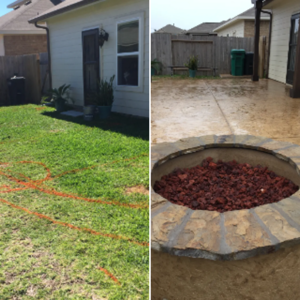 Before & Afters for Texas Curb N Borders in Houston, TX