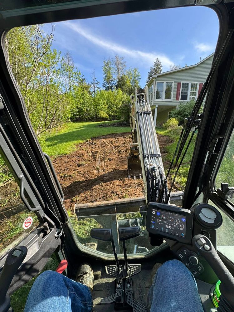 Our Residential & Commercial Excavation service offers precise site preparation for construction projects. We ensure safe and efficient clearing and grading to lay the perfect foundation for your home or business property. for Jack Of All Blades in Windsor County, VT