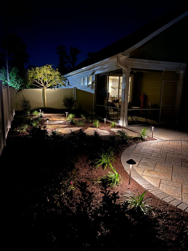 Hardscaping for Djosey Landscapes in Wilmington, NC