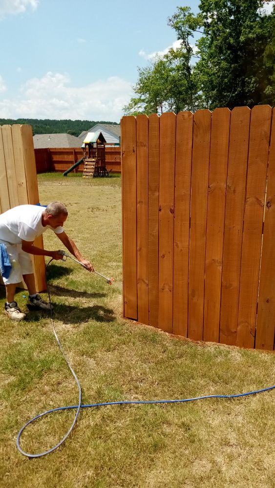 Deck & fence Cleaning, & Staining  for Squeaky Clean Windows Gutters & More in Hoover, AL