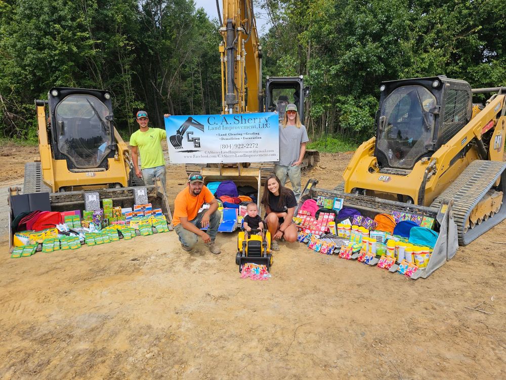 All Photos for C.A. Sherry Land Improvement, LLC. in Louisa, VA