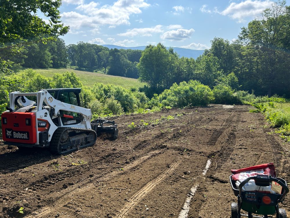 Land Grading for Jack Of All Blades in Windsor County, VT