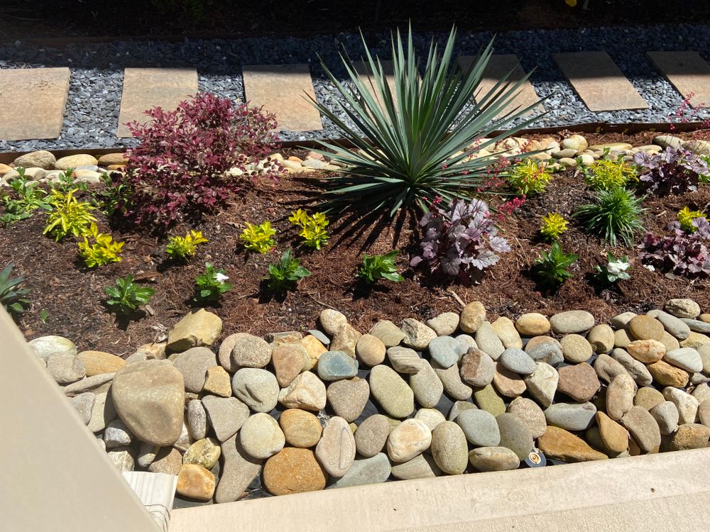 Transform your outdoor space with our expert landscape install service. From mulch delivery and installation to planting, we will enhance the beauty of your yard with professional care and attention to detail. for New Beginning Landscape & Remodel LLC in Atlanta, GA