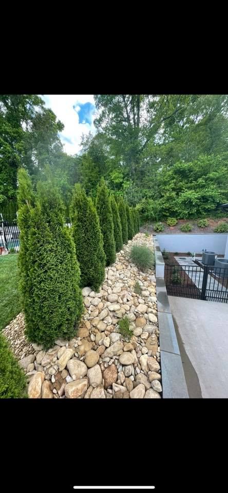 Landscaping for HD Grading in Swannanoa, NC