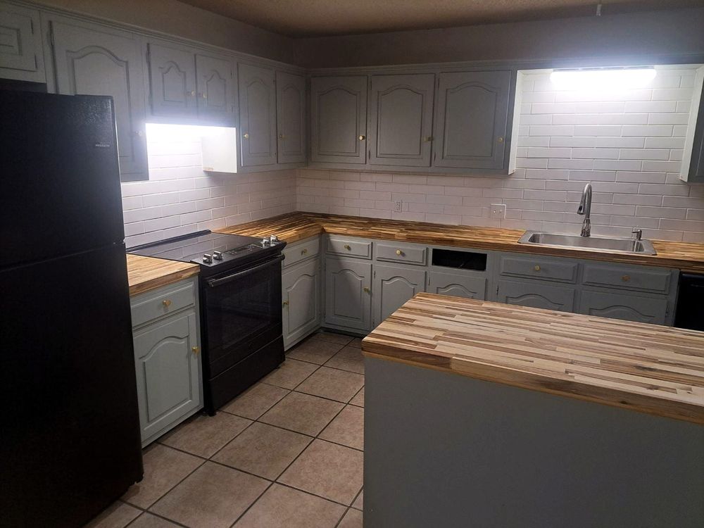 Interior Renovations for Rogers Construction in Mount Vernon, TX