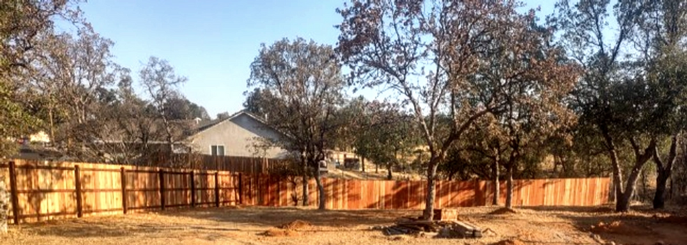 Fencing for Austin LoBue Construction in Cottonwood, CA