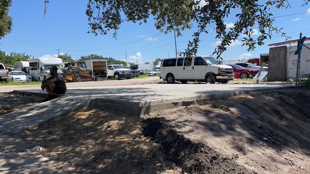 Excavation for Chaney’s Environmental Services in Haines City, FL