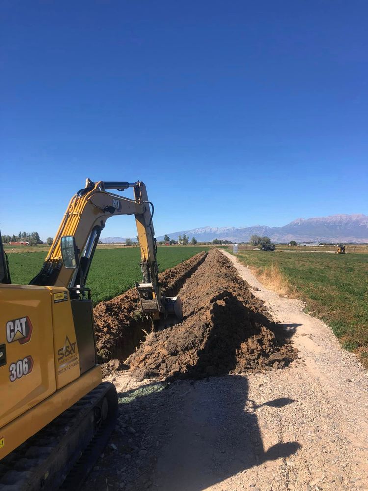 Excavating for S&T Construction & X LLC in Spanish Fork, UT