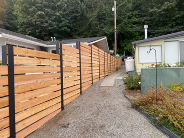 Residential Fencing for McBride and Sons Fence in Camano, WA