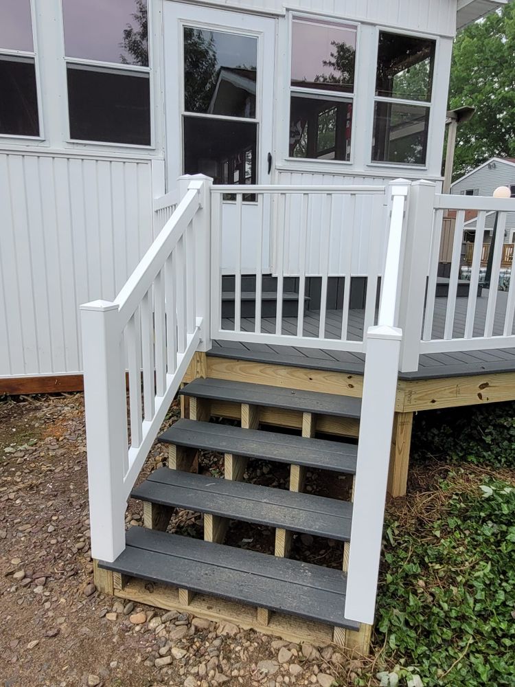 Transform your outdoor space with our expert deck and patio installation services, providing durable craftsmanship and personalized designs to enhance your home's aesthetics while creating a perfect area for relaxation and entertainment. for Keith A. Hook Construction in Selinsgrove, PA