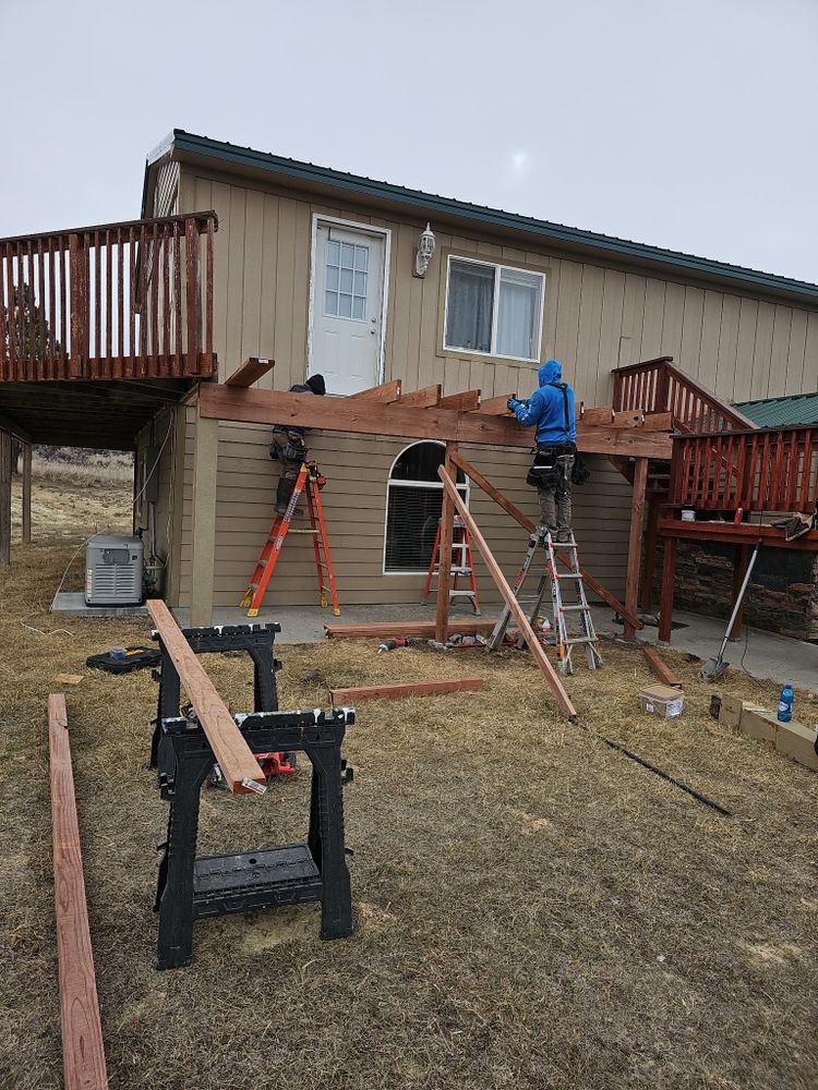 Exterior Renovations for Blue Mountain Construction in Roundup, MT