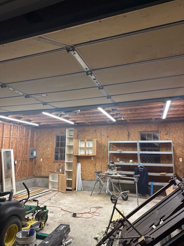 Fixture installations for Weiss Electric LLC in Wilmington, NC