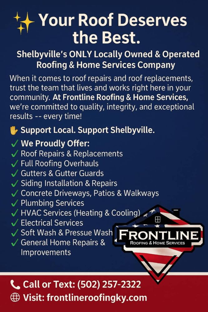 Other Services for Frontline Roofing & Home Services in Shelbyville, KY