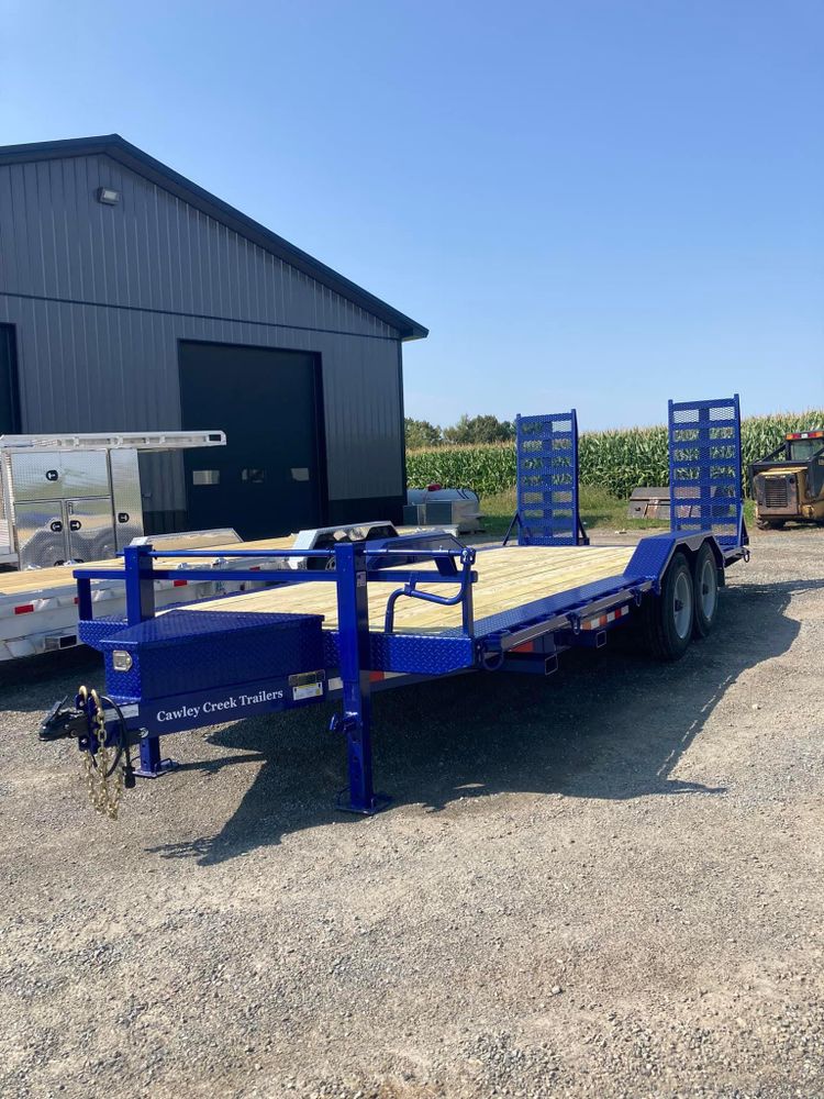 Our Trailer & Truck bed Manufacturing service offers customized trailers for hauling equipment and materials. From utility to flatbed trailers, we provide durable solutions tailored to your specific needs. for Cawley Creek Welding in Neillsville, WI