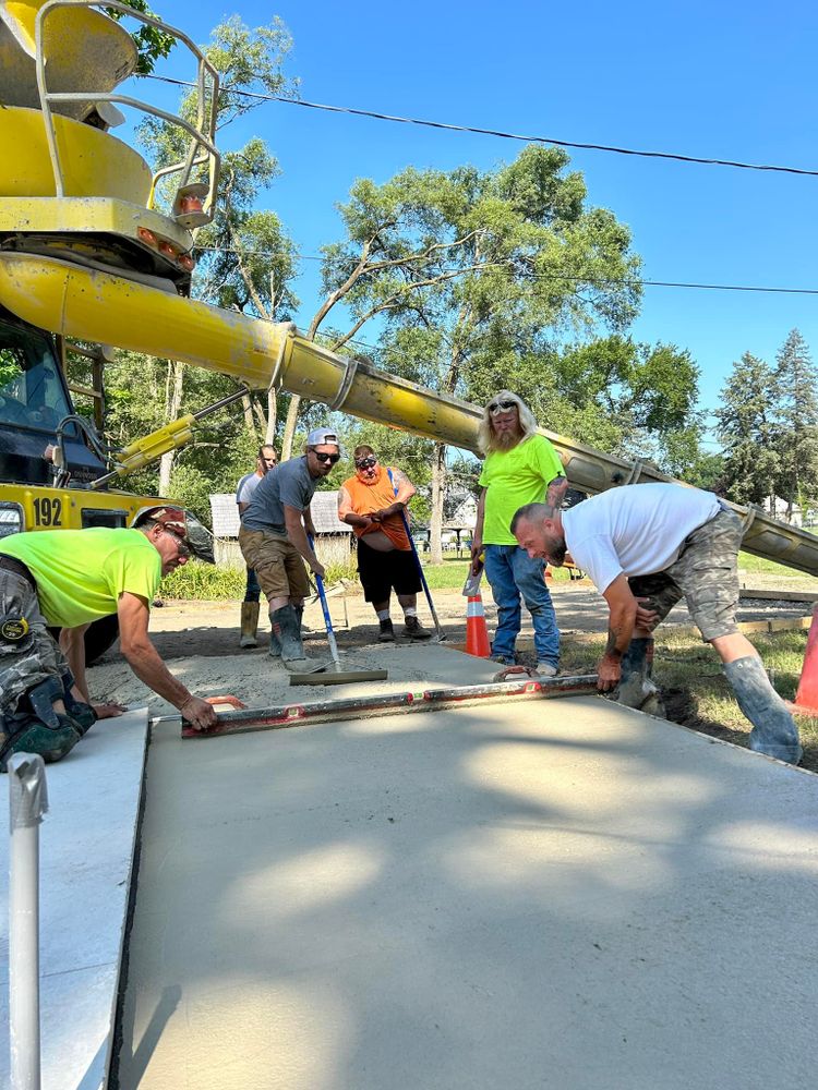 Commercial Concrete for Macon Concrete LLC. in South Bend, IN